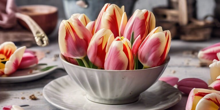 Tulip Petals in Culinary Traditions and Edible Flower Trends